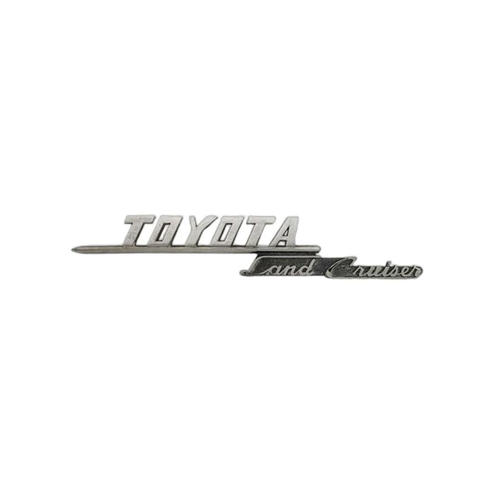 1969–1974 Toyota Land Cruiser FJ40 Series Front Fender Emblem OEM 75305-60011